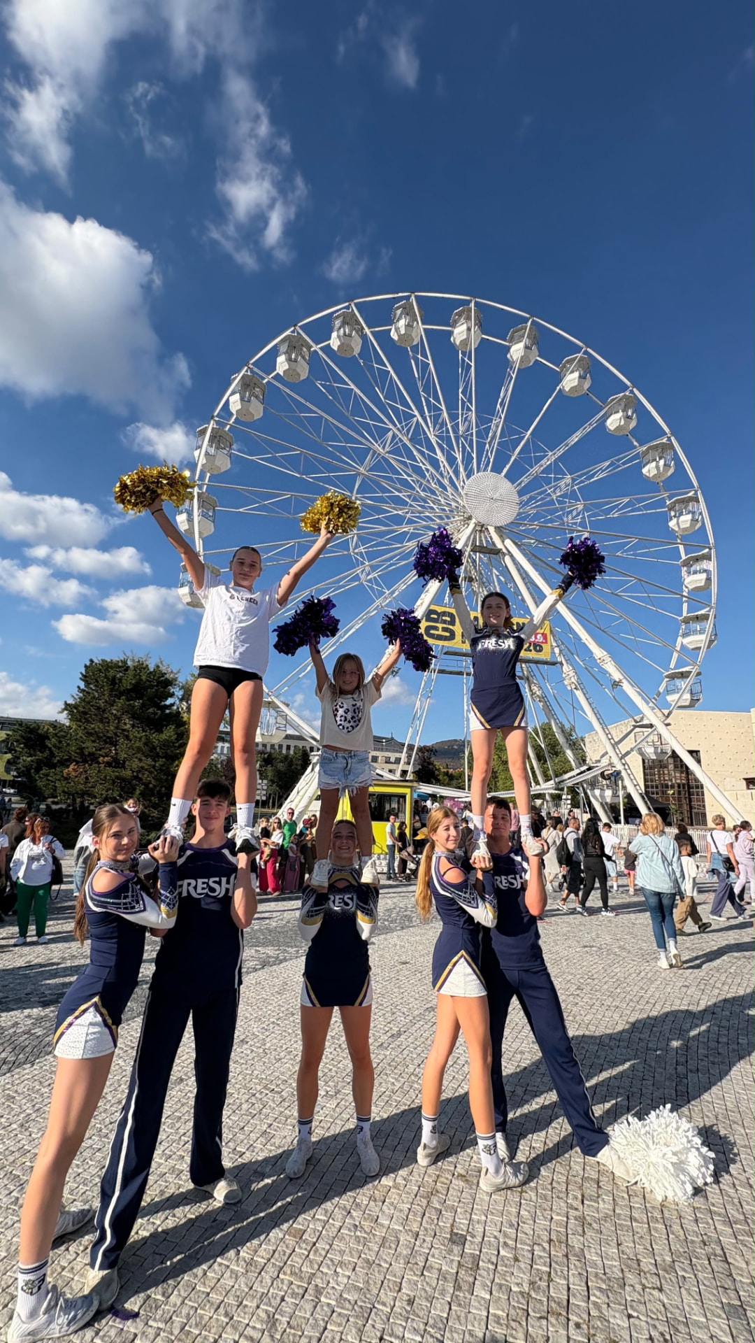 NITRA CHEER ACADEMY – fotografia z tréningu 2